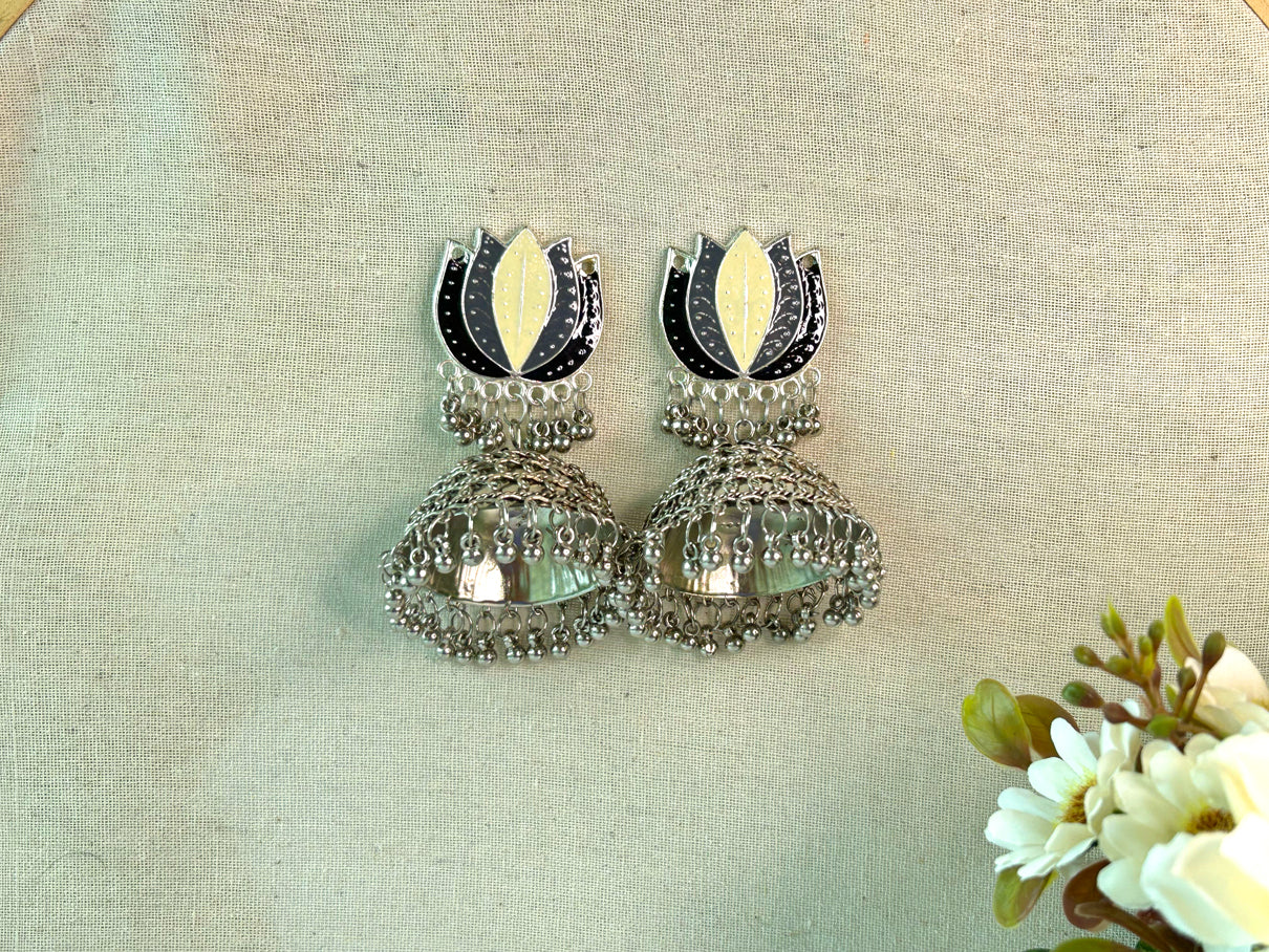Neerja - Lotus Jhumka