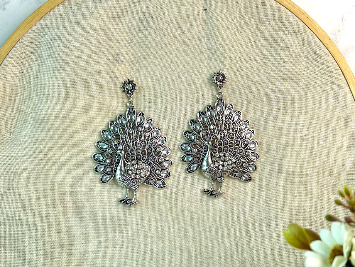 Saanjh - Peacock Big Studs