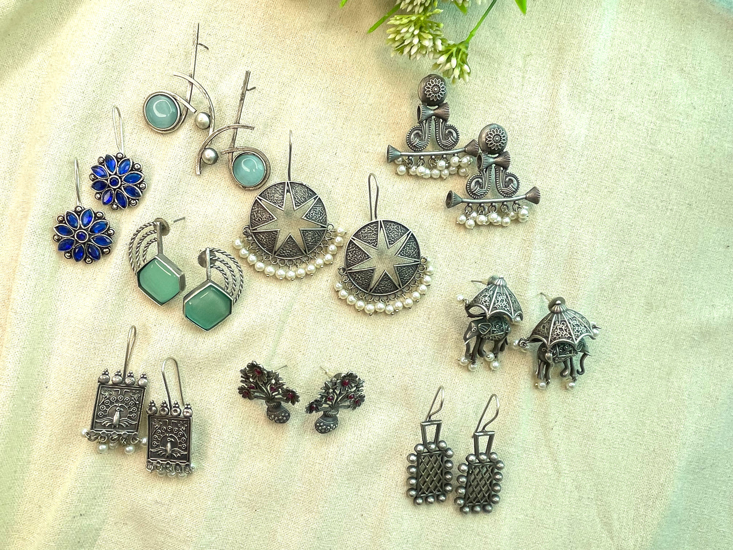 Brass Earrings