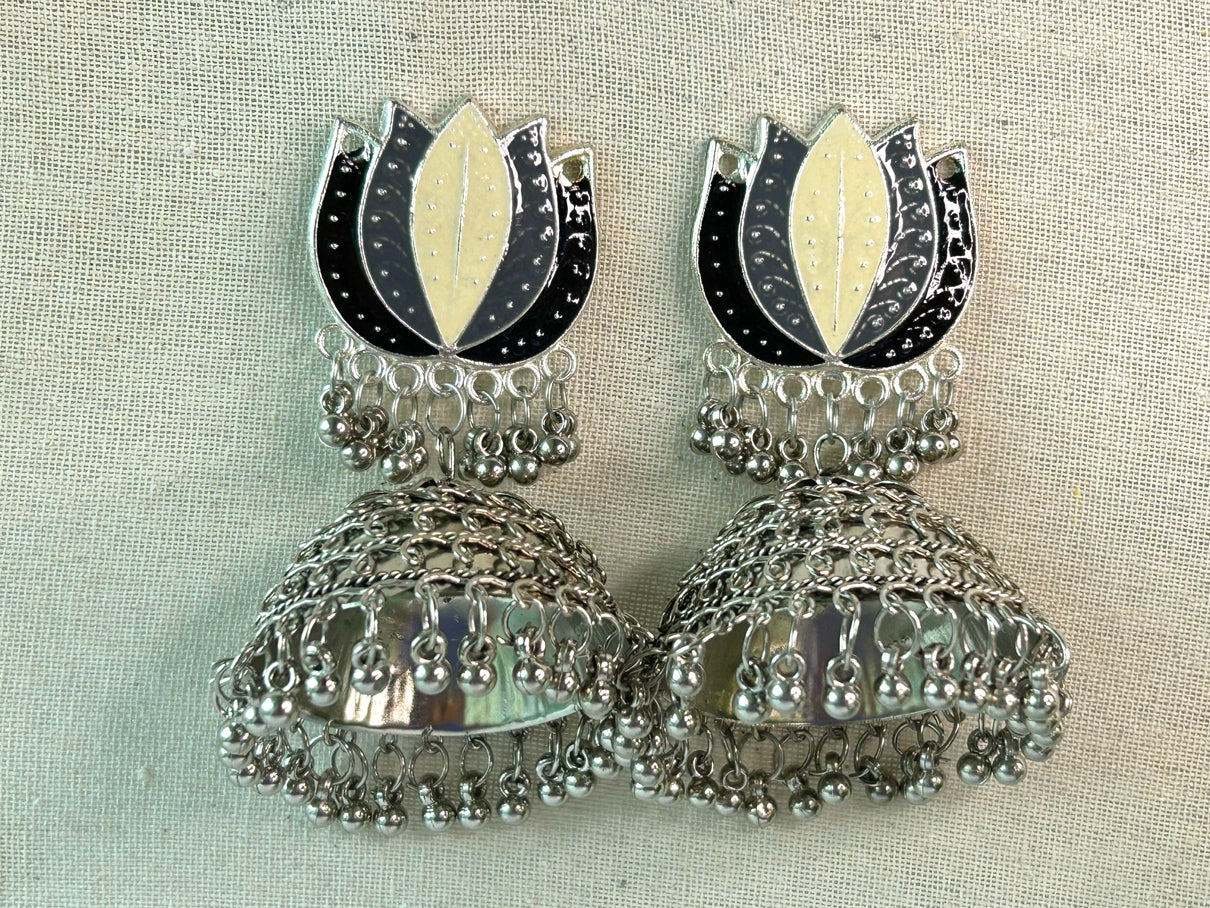 Neerja - Lotus Jhumka