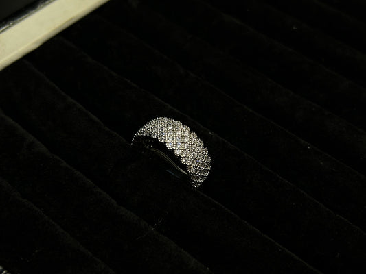 Icy Cuban Ring