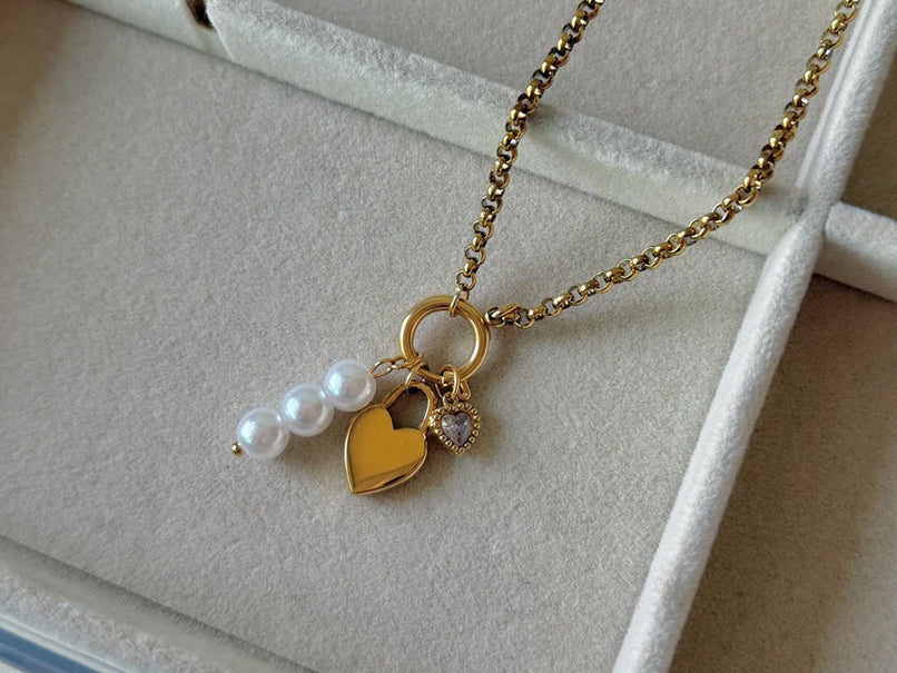 Amora Charm Necklace