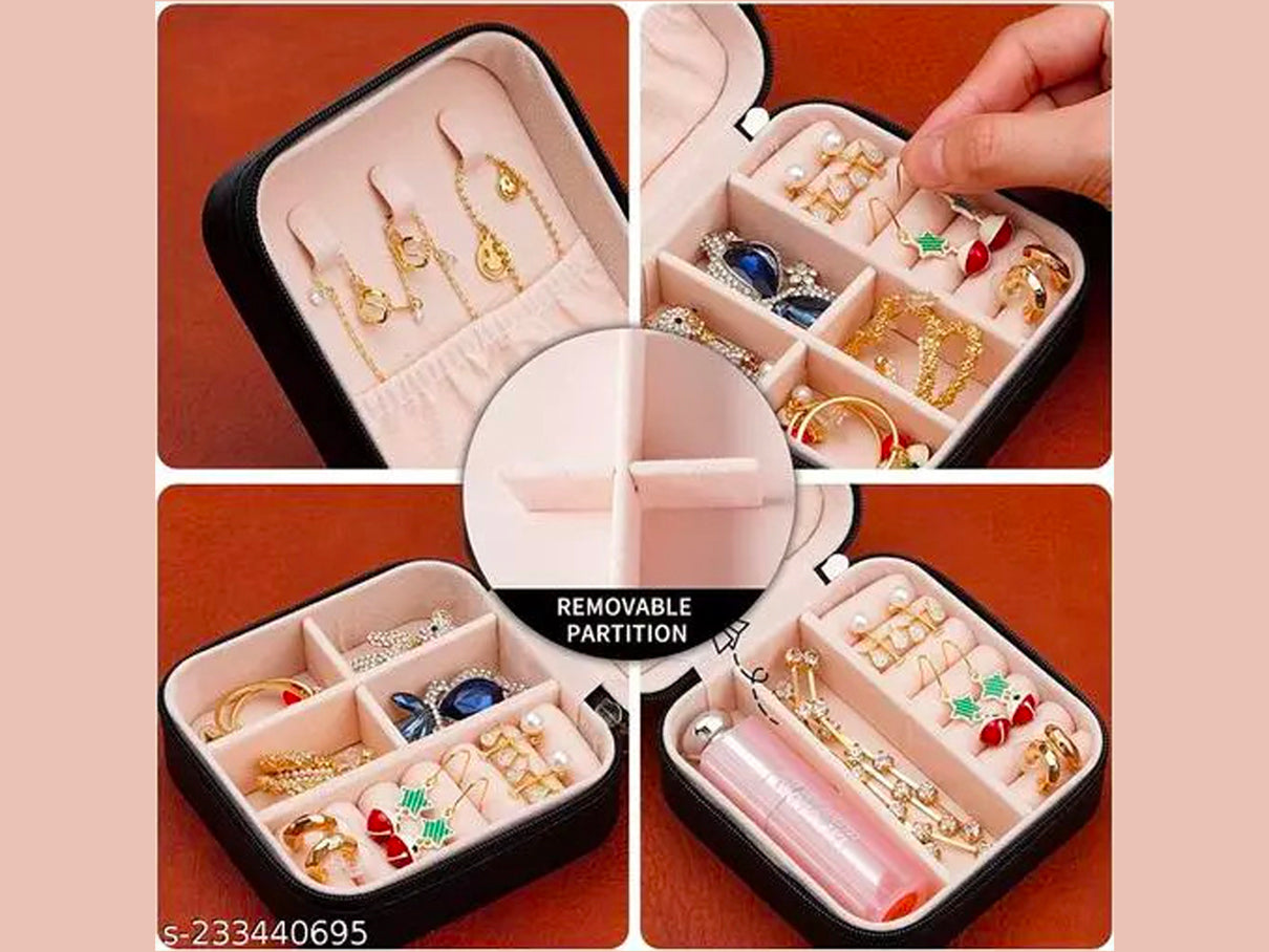 Portable Jewelry Box Organizer