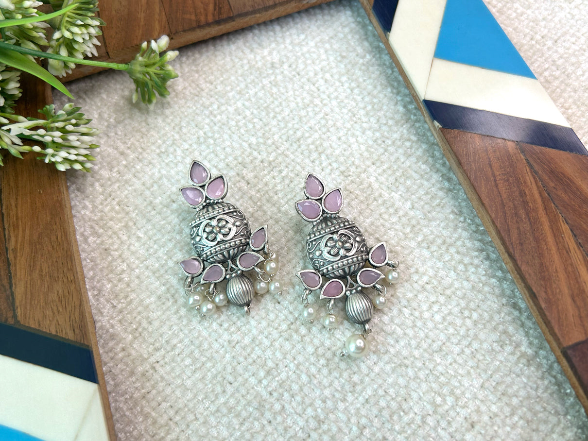 Ragini - Brass Earrings