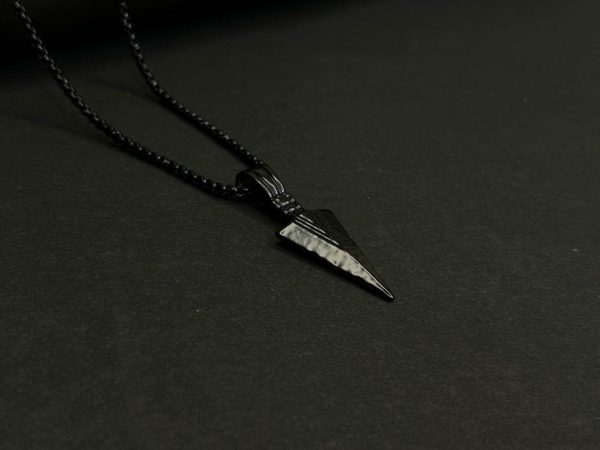 Midnight Spear Necklace