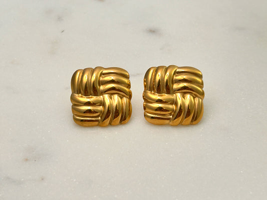 Constance Square Earrings