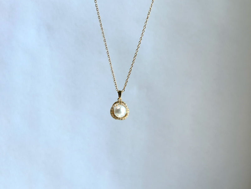 Moon Pearl Necklace