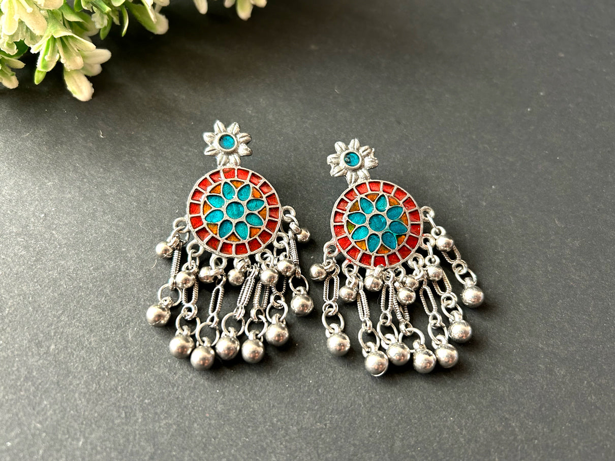 Fida - Germen Silver Afgani Jhumki