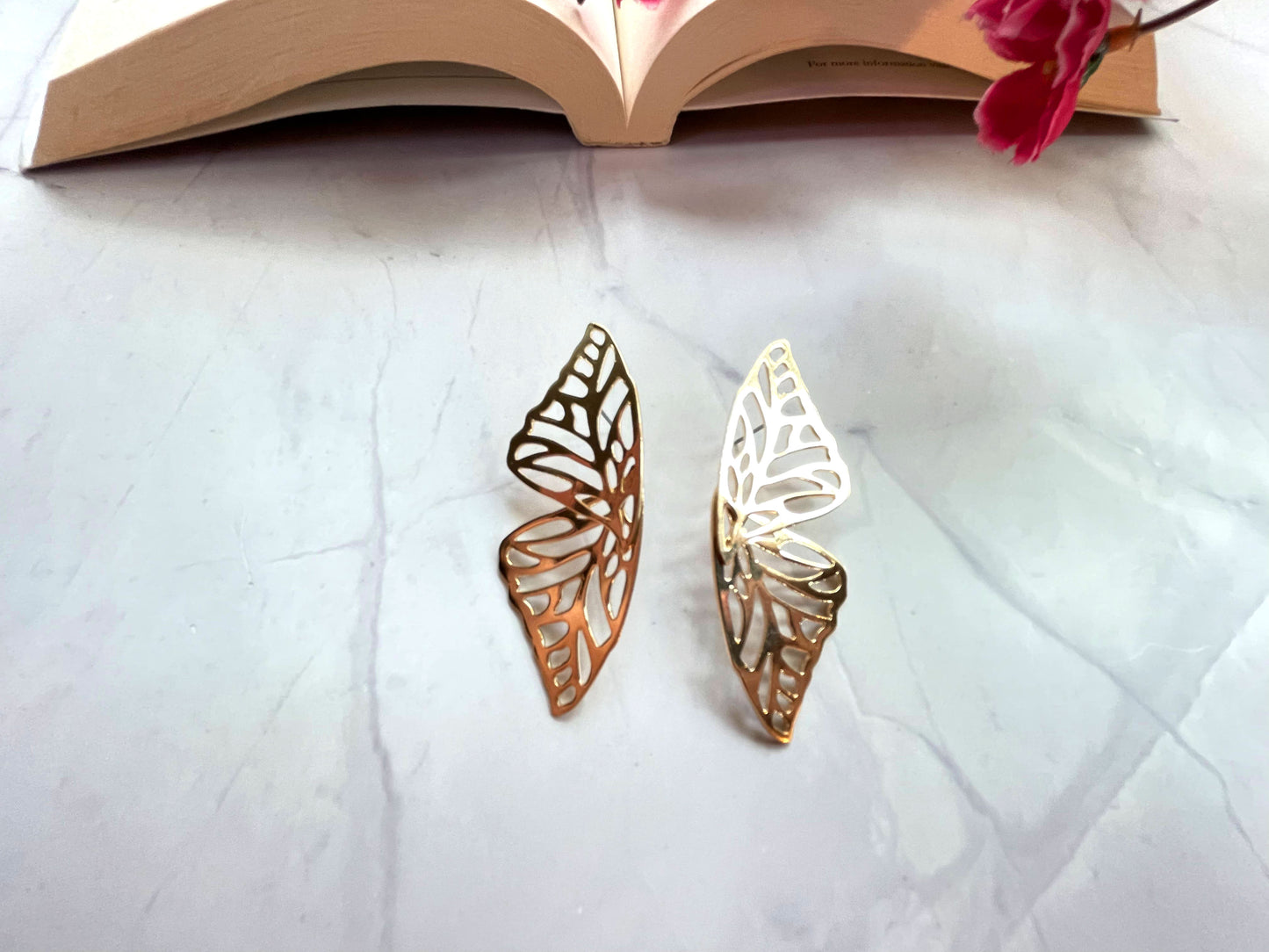 Big Butterfly Studs
